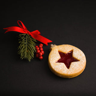 Christmas Bauble Shortbread Biscuit