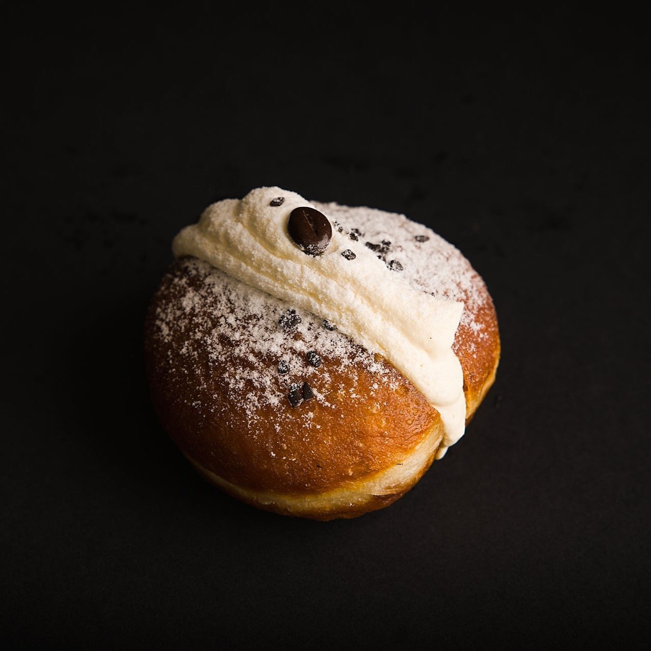 Coffee & Cream Doughnut