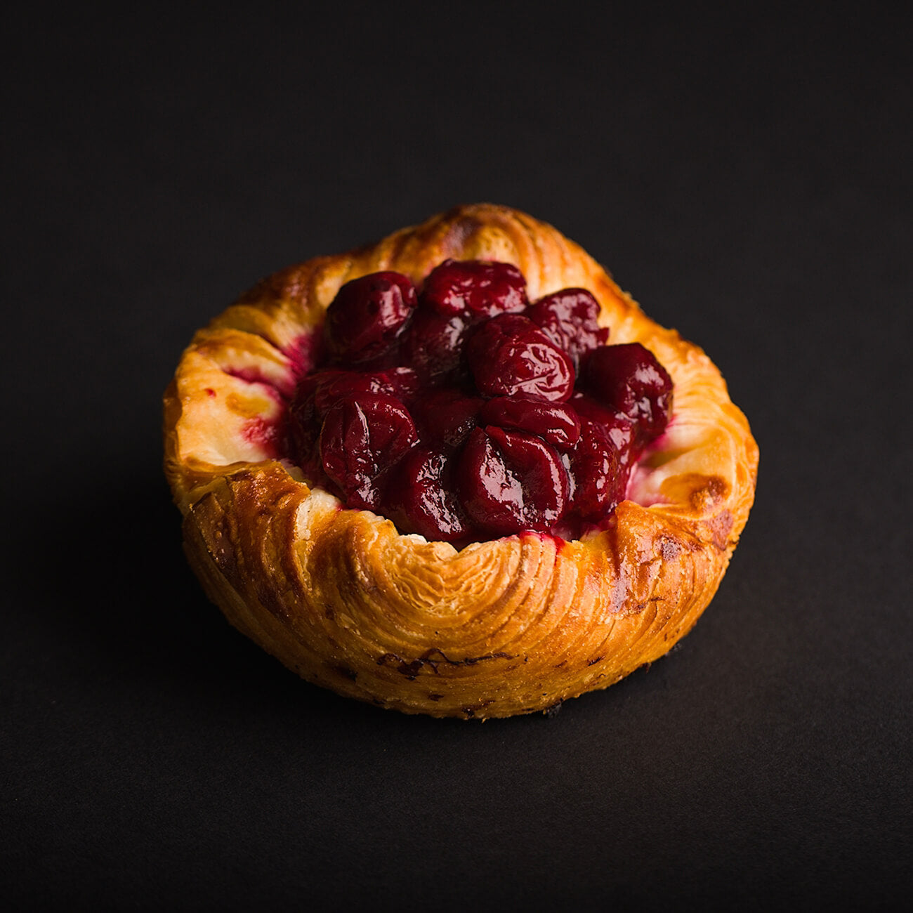 Cherry, Chocolate and Almond Tart